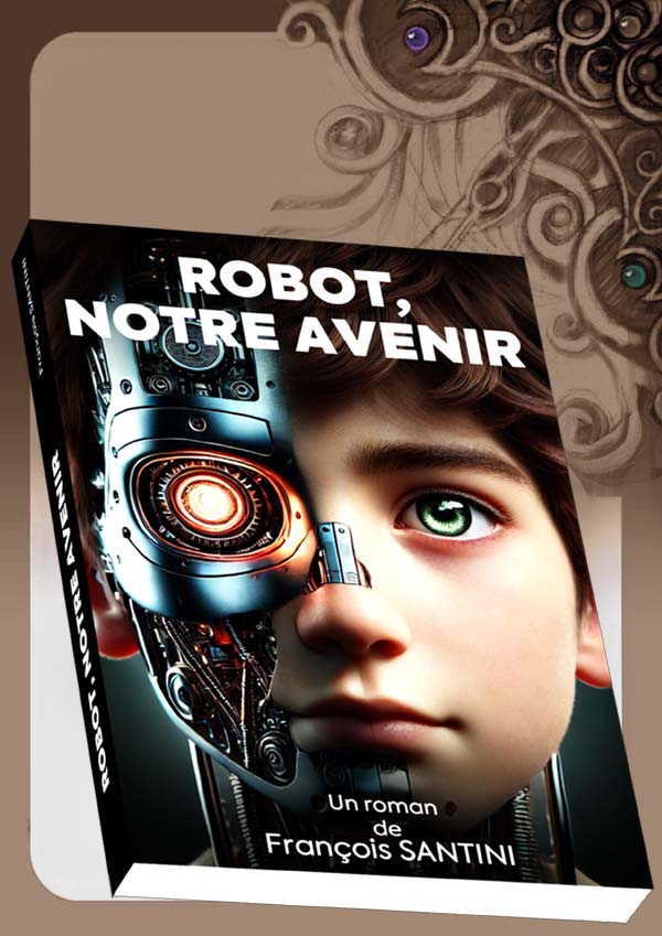 Robot, notre avenir, livre adolescent, livre jeunesse, roman jeunesse, roman fantastique, livre fantastique, aventure fantastique jeunesse, livre ado fantastique, roman fantastique jeunesse, roman science-fiction, science-fiction jeunesse